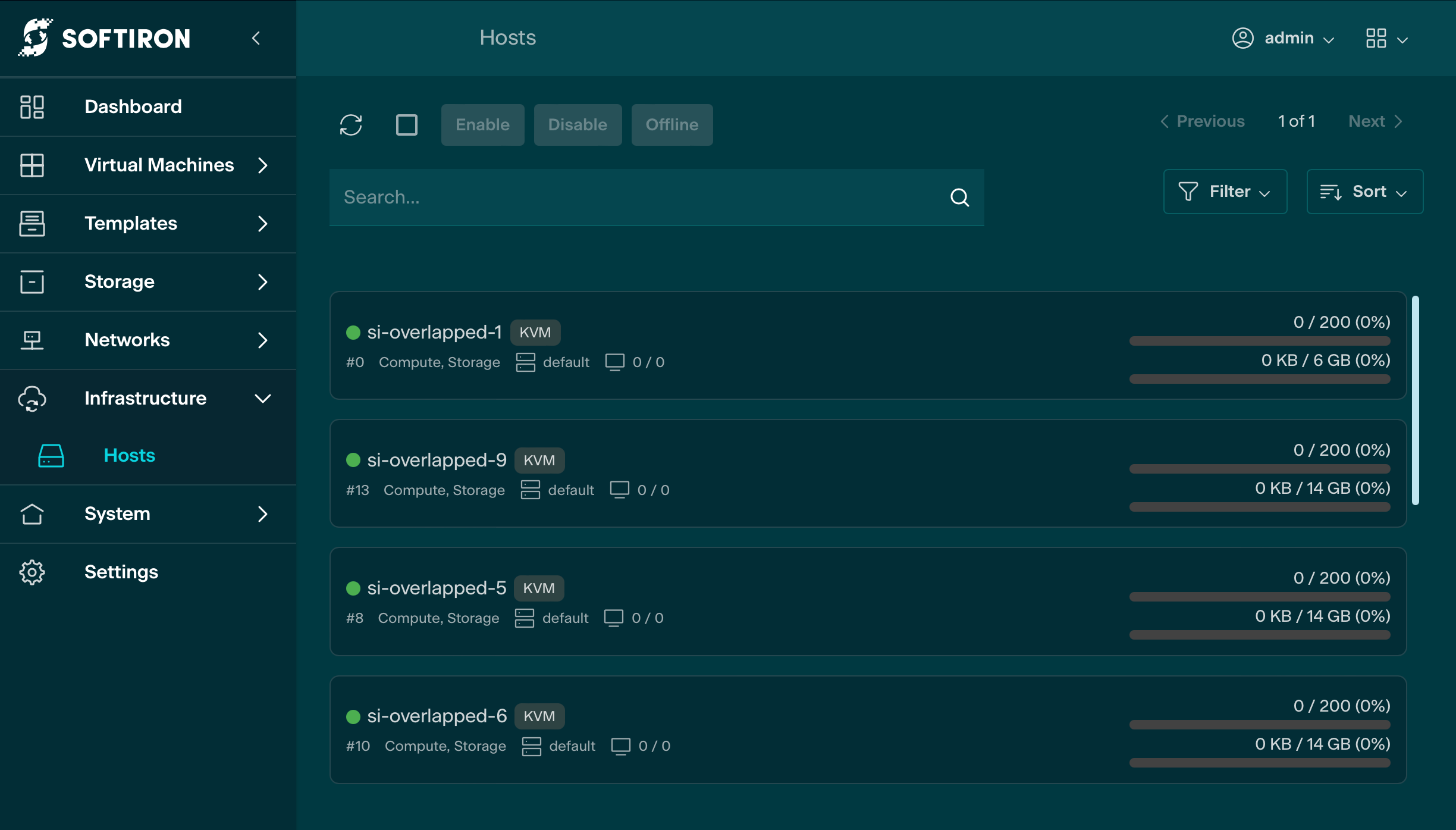 GUI hosts