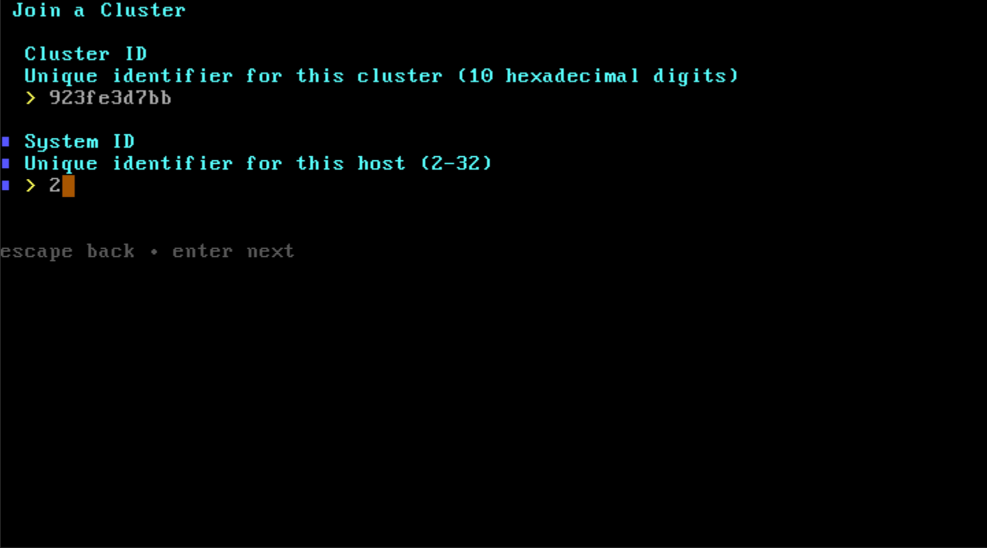 2nd node ID